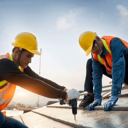 Construction square image